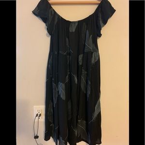 Urban Outfitters off the shoulder tunic dress